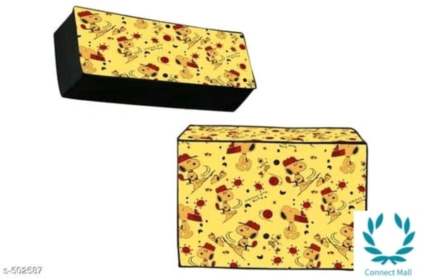 Colorful Non Woven Split AC Covers Vol 1 - Indoor-40in X10in X 13in Outdoor-35in X 15in X 21in, Brown, Non Woven, Printed, Set 1